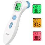 Thermom�tre frontal fiable pour mesurer la fi�vre, thermometre medical infrarouge digital sans contact ...