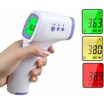 Thermom�tre frontal infrarouge m�dicale thermometre sans contact pour adulte enfant b�b�, affichage lcd ...