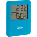 Thermom�tre hygrom�tre magn�tique lcd - bleu otio