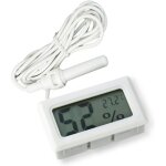 Thermomtre hygromtre intgr 2 en 1 avec cran lcd externe - volaille, aquarium, reptile, incubateur ...