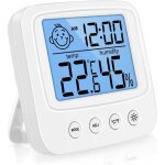 Thermom�tre hygrom�tre int�rieur digital � haute pr�cision, hygrom�tre digital int�rieur, thermom�tre ...