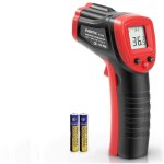 Thermom�tre industriel infrarouge sans contact, non m�dical, avec �cran lcd num�rique. mod�le et312 en ...