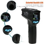 Thermom�tre industriel irb 50 ? 550 ?, testeur de temp�rature infrarouge portable, pour cvc, �quipement ...