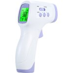 Thermometre infrarouge numerique sans contact, violet -