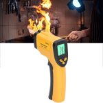 Thermom�tre infrarouge, sans contact laser thermom�tre infrarouge de - 50�c � 550�c, ecran lcd r�tro�clair� ...