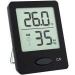 Thermom�tres d'int�rieur, moniteur d'humidit� & detemp�rature portable, mini thermom�tre de jardin facile ...
