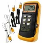 Thermomètre de type k avec capteur de thermocouple 1300 ° c (° c, ° f et k avec 4 thermocouples (câblé ... Thermomètre de type k avec capteur de thermocouple 1300 ° c (° c, ° f et k avec 4 thermocouples (câblé ...