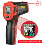 Thermom�tre laser digital infrarouge, sdlogal, thermom�tre industriel infrarouge, - 50 � 500�c / - 58 ...