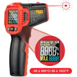 Thermom�tre laser digital infrarouge, ultrixe, thermom�tre industriel infrarouge, - 50 � 500�c / - 58 ...