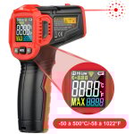 Thermomètre laser digital infrarouge, ultrixe, thermomètre industriel infrarouge, - 50 à 500°c / - 58 ... Thermomètre laser digital infrarouge, ultrixe, thermomètre industriel infrarouge, - 50 à 500°c / - 58 ...