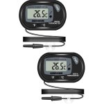 Thermomtre lcd numrique d'aquarium avec ventouses et sonde tanche pour aquarium fish tank, vivarium ...