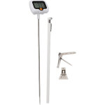 Thermom�tre num�rique pour confiserie avec clip pour casserole, sonde rotative � 180� pour friture, grillade ...