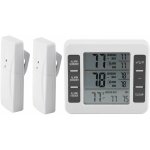 Thermomtre de rfrigrateur conglateur thermomtre digital alarme sonore avec capteur sans fil min ...