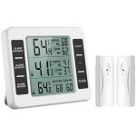 Thermomètre pour réfrigérateur, thermomètre numérique pour congélateur avec moniteur de température Thermomètre pour réfrigérateur, thermomètre numérique pour congélateur avec moniteur de température