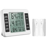 Thermomtre pour rfrigrateur, thermomtre numrique pour conglateur avec moniteur de temprature