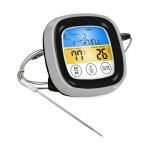 Thermomtre  viande numrique pour four barbecue grill cuisine cuisson des aliments avec 1 sonde et ...