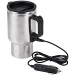 Thermos �lectrique - 65 ? 12v voiture �lectrique bouilloire tasse voyage en acier inoxydable chauffage ...