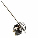 Thermostat 300�c bulbe inox (71x1924, 93682722) four, cuisini�re aeg, arthur martin electrolux, atag, ...
