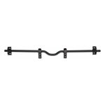 Thirard - barre anti - effraction pour volet - d�cor : zingu� noir - diam�tre : 18 mm - entraxe : 170 ...