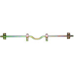Thirard - barre de s�curit� pour volet bois, acier, �18x800mm, zingu� noir - thirard