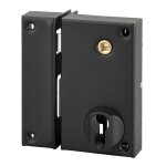 Thirard - boitier de serrure verticale en applique double entr�e � fouillot pour portail, gauche, 75x130mm, ...