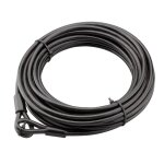 Thirard - cble antivol twisty, vlo, abris de jardin,  8, 12. 00m, acier gaine pvc
