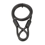 Cble antivol twisty, vlo, abris de jardin,  10, 1. 20m, acier gaine pvc - thirard