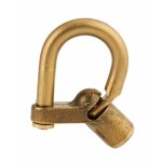 Thirard - cadenas d'artillerie 29 c � talon coud� anse laiton triangle 5 mm - thirard