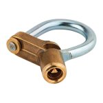 Cadenas d'artillerie 29  talon coud anse acier triangle 5 mm - thirard