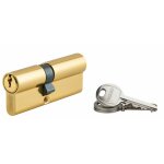 Cylindre de serrure double entr�e ecopro, 35x45mm, aluminium, anti - arrachement, 3 cl�s, laiton sp