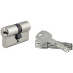 Thirard - cylindre de serrure double entr�e transit 2, 21x21mm, nickel, anti - arrachement, anti - per�age, ...
