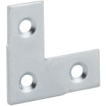 Equerre de fentre pour porte, 30x30x12, 5mm, bouts carrs, acier zingu - thirard