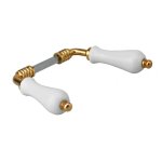 Thirard ? b�quille pour porte en porcelaine blanche ? carr� 7mm ? double b�quille ou bouton ? �paisseur ...