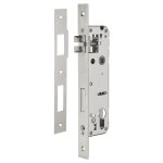 Serrure encast. intelock trou cylindre pour poignes connectes, inox, axe30mm, entr'axes85mm, carr8, ...