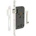 Thirard ? serrure encastrable � cl� pour porte de chambre ? axe 50mm ? laiton poli verni ? m�canisme ...