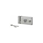 Thirard - serrure de grille, pene dormant 1 / 2 tour, zingu�e, 140x82, gauche