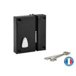Thirard - serrure verticale en applique 6 gorges � cl� pour porte de cave, p�ne seul, droite, axe 45mm, ...