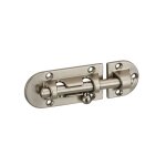 Thirard - targette, acier, p�ne � 8mm, 34x73mm, nickel satin