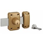 Thirard - verrou  double cylindre capital, 30mm, pne longueur 160mm, 3 cls