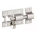 Thirard - verrou pour porte de meuble targette inox p�ne rond 38 mm