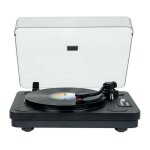 Platine vinyle bluetooth thomson tt650bt - enregistrement usb - 2 haut - parleurs - noir