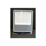 Projecteur exterieur led 150w alu gris asym 456x366x72mm detecteur de lumiere 3000k 15000lm 230v non ...