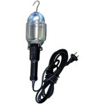 Tibelec - baladeuse filaire e27 livre sans ampoule, 60w max, cble long. 5m, crochet