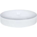 Spot led argent 0. 8w, 60 lumens, ip21, 4000k, dtecteur de mouvement, batterie recheargable, inter. ...