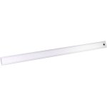 Tibelec - r�glette led blanc 3. 6w, 250 lm, 4000k, recheargable, extra plat, inter. on / off / auto, ...