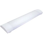 Tibelec - r�glette led blanche, 48w, 4500 lumens, 4000k blanc - neutre, bornier de connexion int�gr�, ...