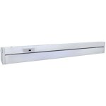 Tibelec - réglette led orientable argent 10w, 935 lm, 3000k, interrupteur infrarouge, garantie 5 ans Tibelec - réglette led orientable argent 10w, 935 lm, 3000k, interrupteur infrarouge, garantie 5 ans