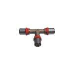 Raccord press en t pour multicouche dimensions : 40 x 32 x 32