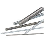 Sans marque - tiges filet�es acier brut 4. 6, diam�tre 16 mm, longueur 1 m, botte de 10 pi�ces