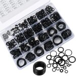 Tigrezy - 360 pices joint torique d'tanchit en caoutchouc, kit d'assortiment rondelles entretoises ...